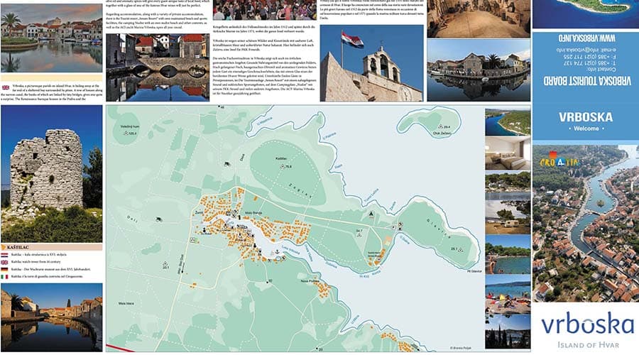 Cestovna i turistička karta Hrvatske